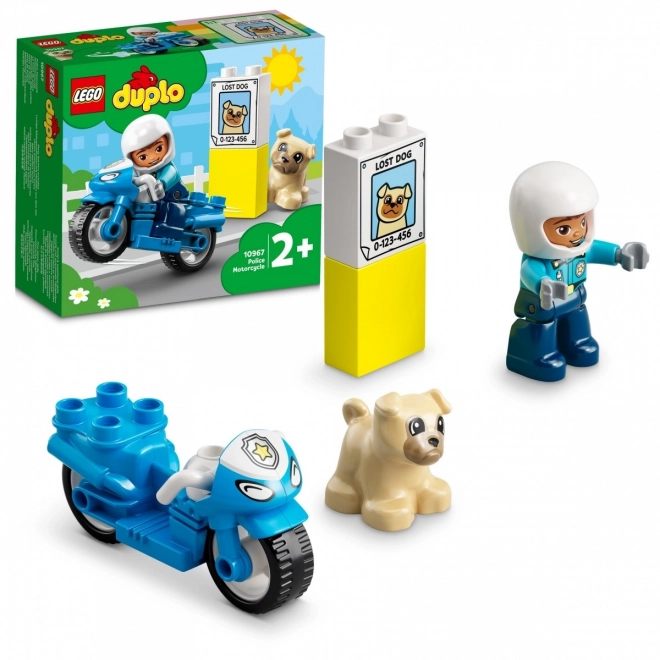 LEGO Duplo 10967 Politimotorcykel