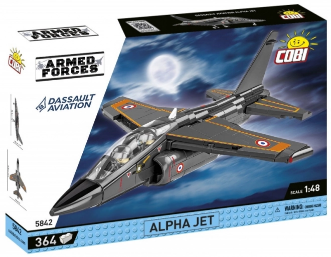 Væbnede Styrker Alpha Jet - Byggesæt 364 dele