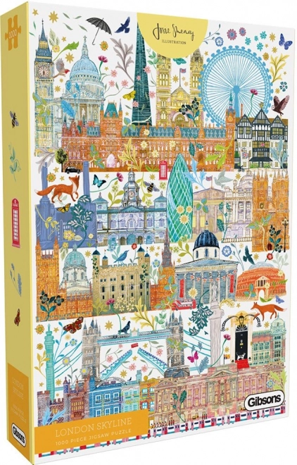 GIBSONS Puslespil Londons panorama 1000 brikker