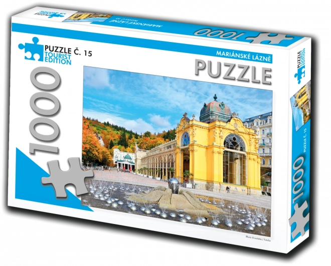 Turist puslespil Mariánské Lázně 1000 brikker