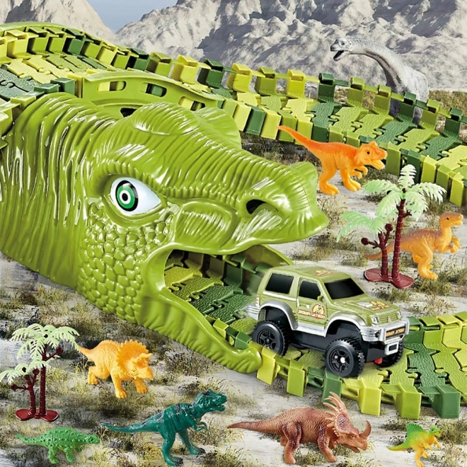 Fleksibel dinosaur bilbane 240stk