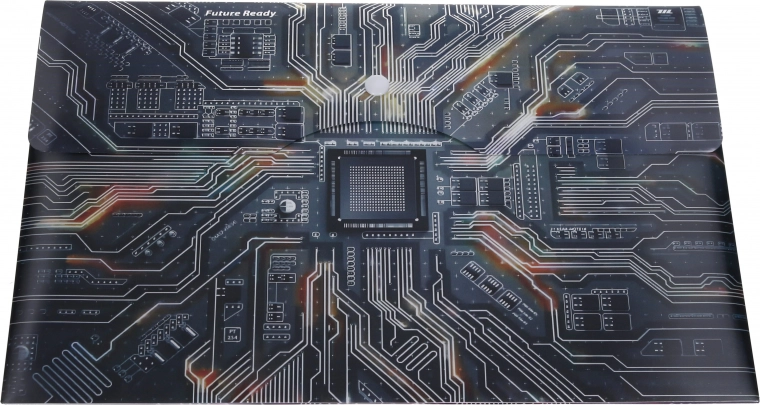 “Future Ready”-design med bundkortmotiv