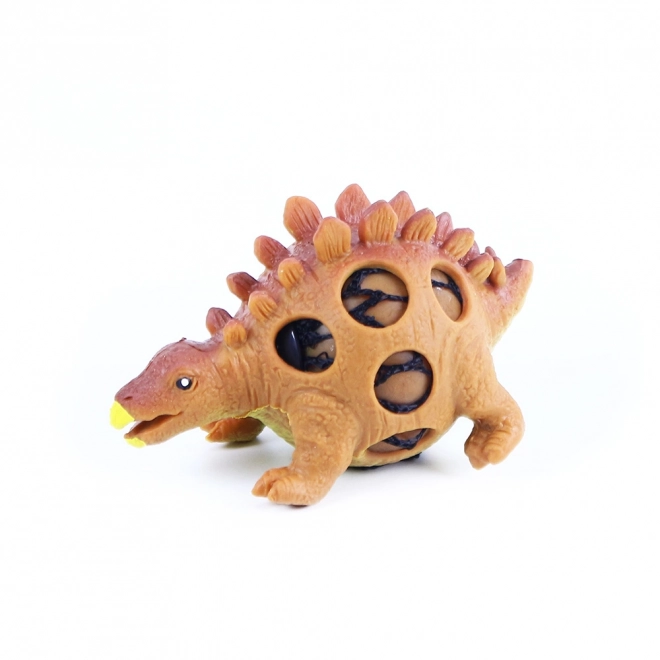 Dinosaur stressbold med huller