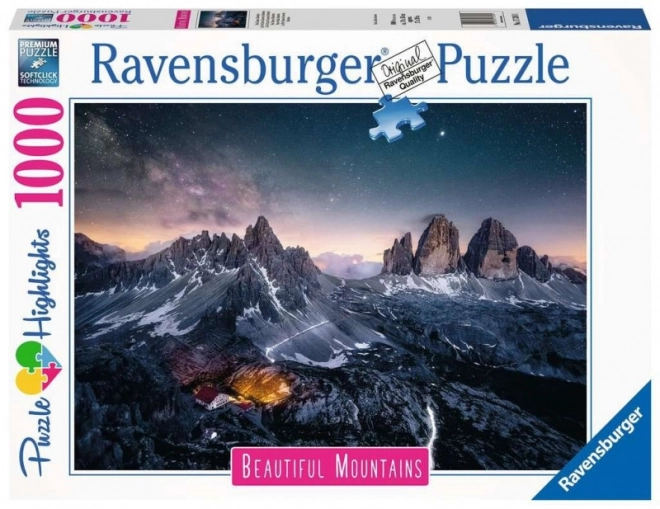 Ravensburger Tre Tårne Dolomitterne 1000 brikker puslespil
