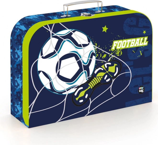 Børne Lamino Kuffert 34 cm Fodbold
