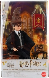 HP dukke HARRY POTTER med Fordelingshatten