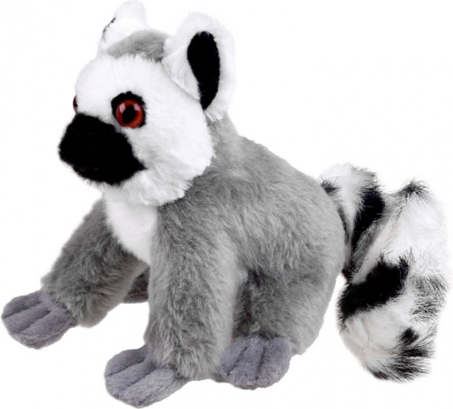 plyslegetøjs-lemur Juleka 13 cm – blød bamse fra zoo-serien