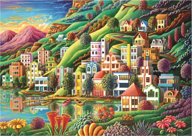 Educa Puzzle Skjult havn 500 brikker