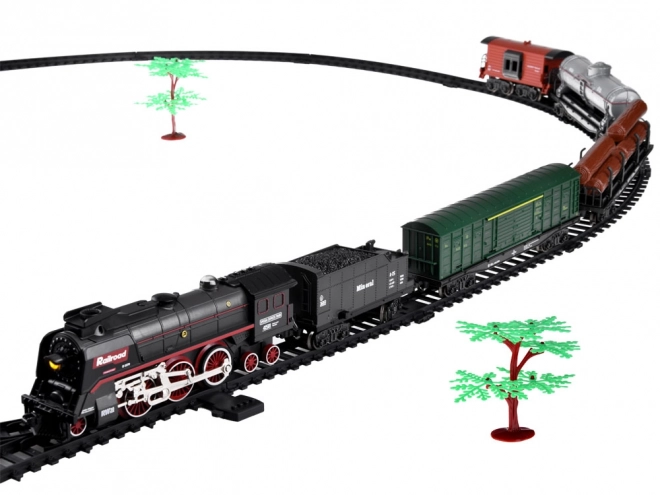 Elektrisk tog 185x99cm røg fordampes lydeffekt RC0622