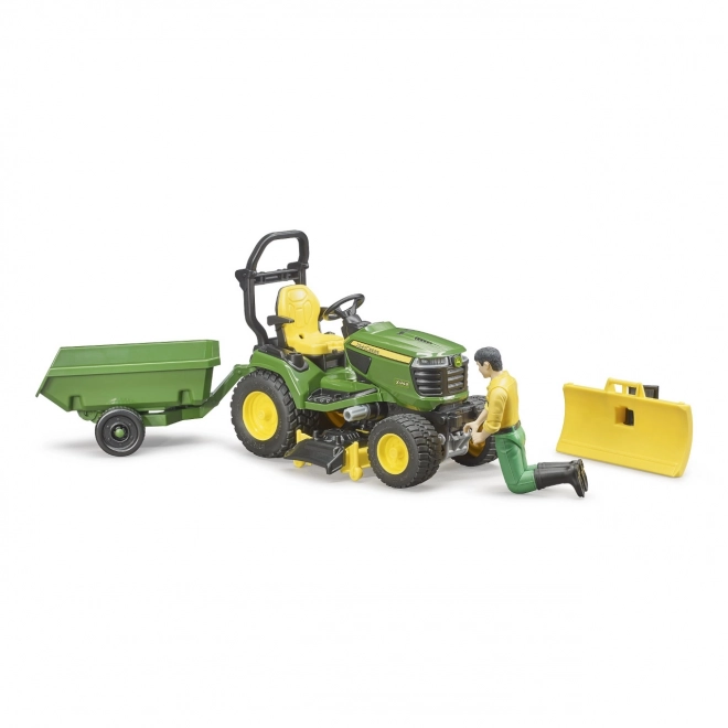 Bruder Havetraktor John Deere X949 med gartner