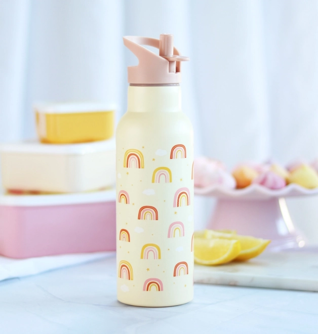 A Little Lovely Company Rustfri drikkeflaske 500 ml