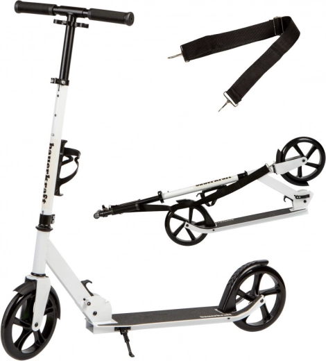 Sammenklappelig aluminiumsramme og justerbart styr