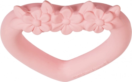 Bidering af naturlig latex Lyserødt hjerte