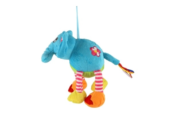 Plys elefant i farver