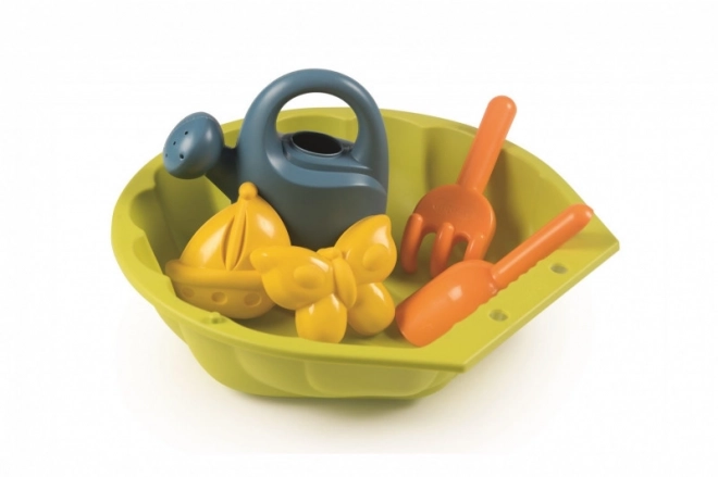 SMOBY sandkasse med tilbehør
