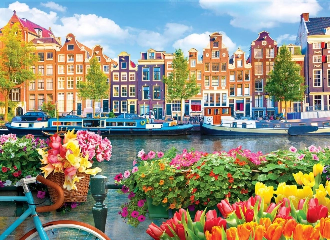 Puzzle Amsterdam 1000 stykker Eurographics