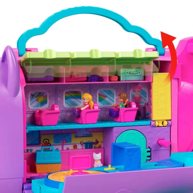 Polly Pocket Katteeventyr Flyvemaskine
