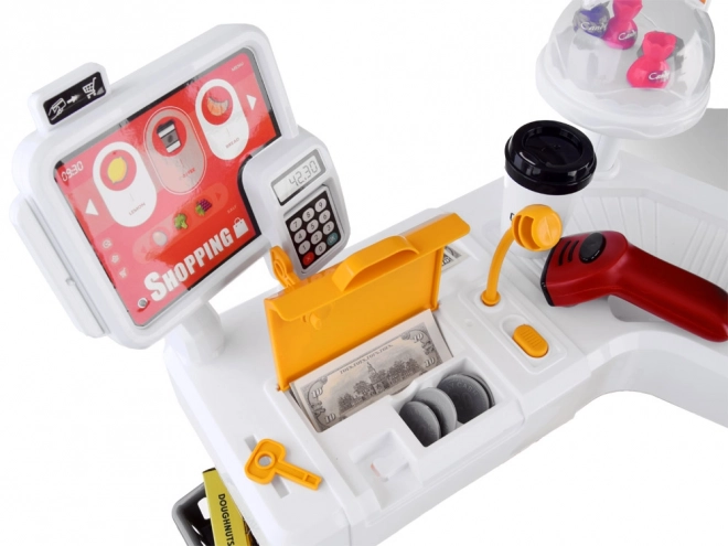 Stor Konditori Supermarked + Tilbehør Vogn ZA4638