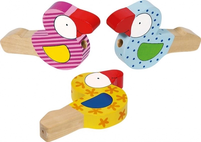 Træ fuglefløjter