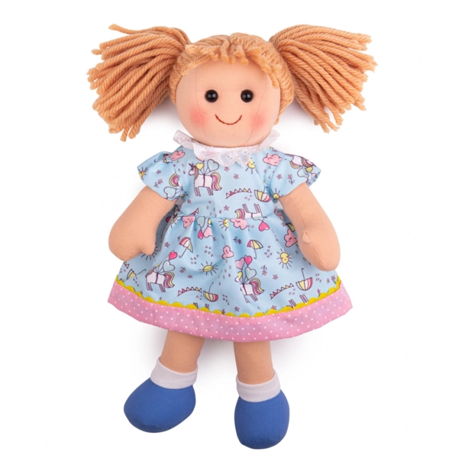 Stofdukke Olivia 34 cm
