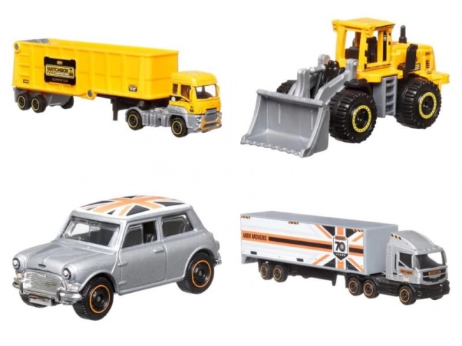 Transportkøretøj + bil Matchbox Convoys