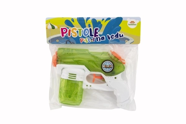 Vandpistol plast 19cm mulighed for 3 farver