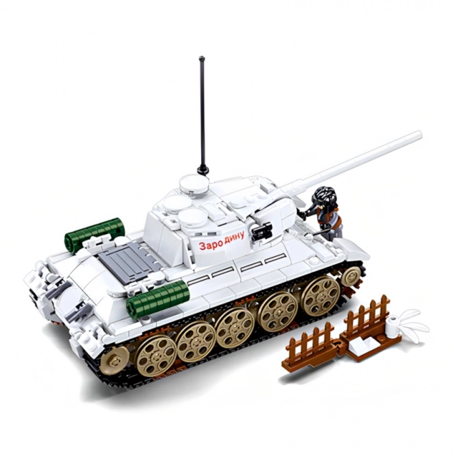 Sluban Slaget om Budapest M38-B0978 Hvid tank T-34/85