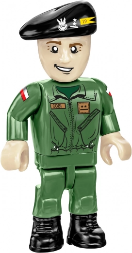 To minifigurer og flag