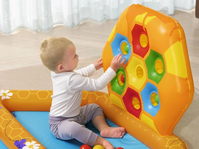 Legebassin til babyer med bolde PZČELKY