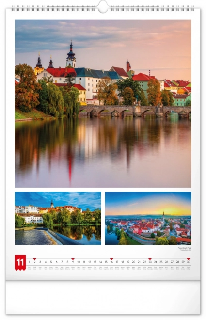 Vægkalender Mit land 2025, 33 × 46 cm