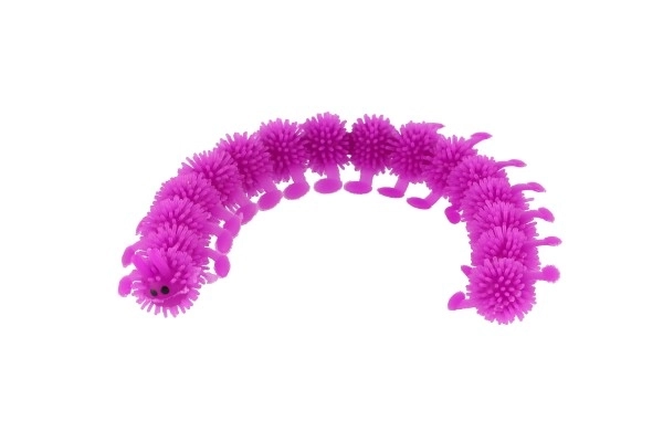 Housenka katte anti-stress silikone 24cm mulighed for 4 farver