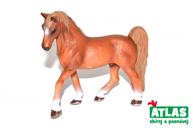 Figur hest lys brun
