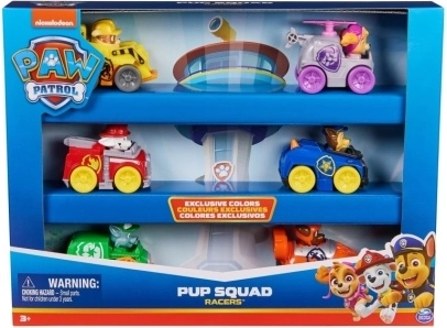 PAW Patrol – gavesæt med mini racerbiler