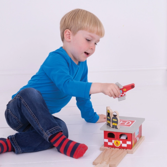 Bigjigs Rail Brandstation