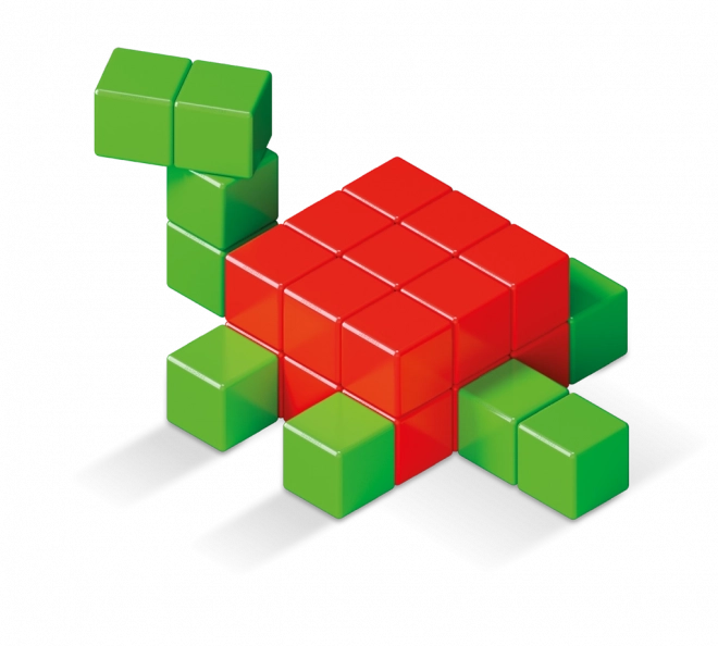 GEOMAG Magnetiske klodser Magicube Green Line 64 klodser