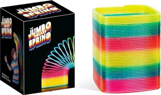 Regnbuespiral Jumbo SPARKYS firkant