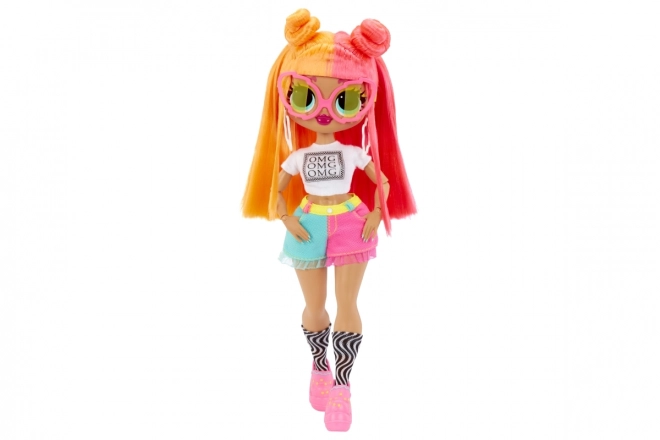 L.O.L. Surprise! OMG Storsøster, 2 outfits – Neonlicious