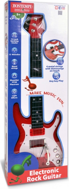Elektrisk rockguitar til børn