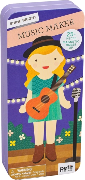 Magnetisk påklædningssæt musiker PETIT COLLAGE