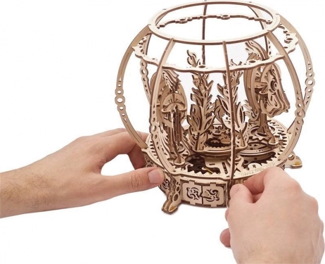 Ugears 3D træ mekanisk gåde Mekanisk akvarium