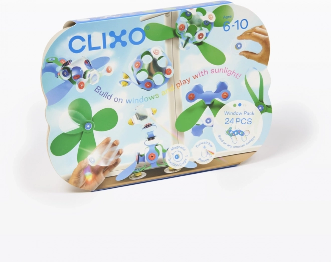 Clixo Greb og Klæb, sæt med prismatiske elementer