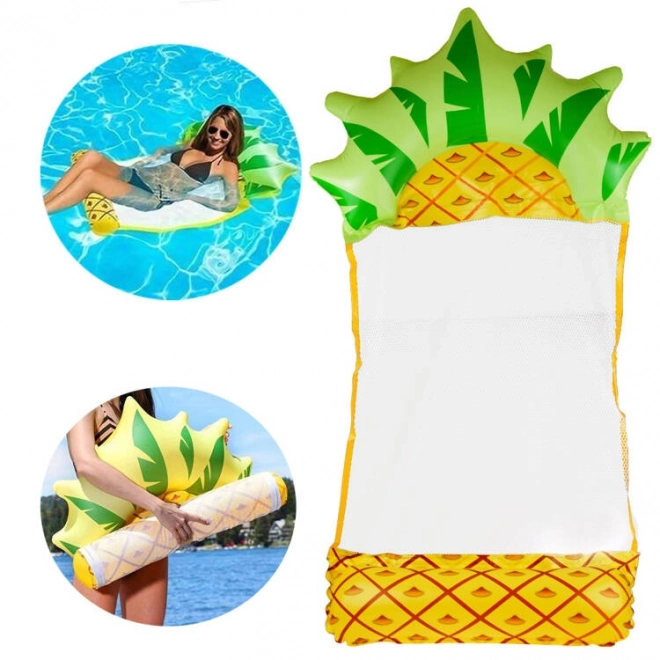 Oppustelig vandgynge net Ananas