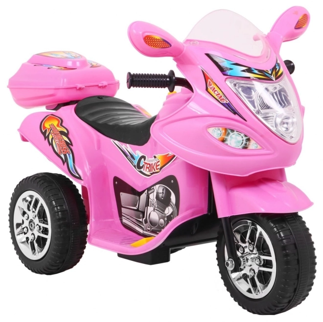 Triciclet BJX-088 elektrisk motorcykel + lyde + lys – Lyserød