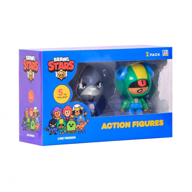 Actionfigurer 11 cm Brawl Stars 2-pack serie 1