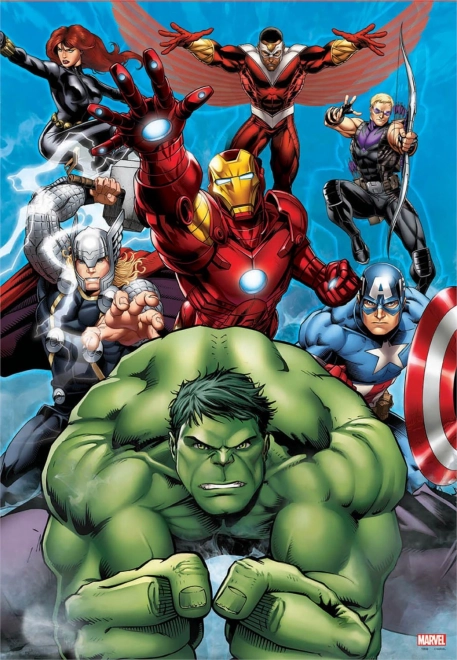 Puslespil Avengers - Sammenhold 200 brikker