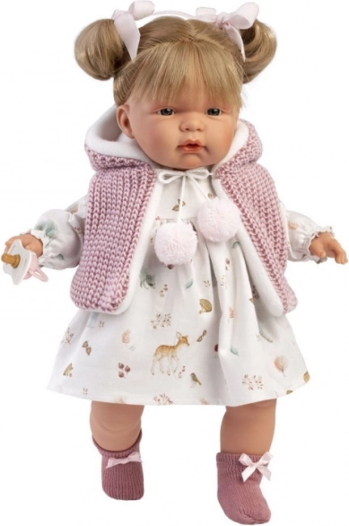 Grædende dukke Llorens Joelle 38 cm