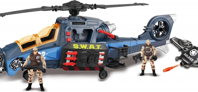 Børne helikopter med figurer og effekter