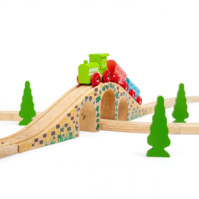 Bigjigs Rail Træ Skinne - bro