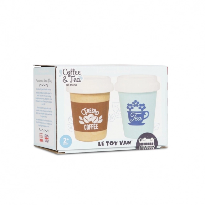 Le Toy Van Kaffe og Te at tage med 2 stk