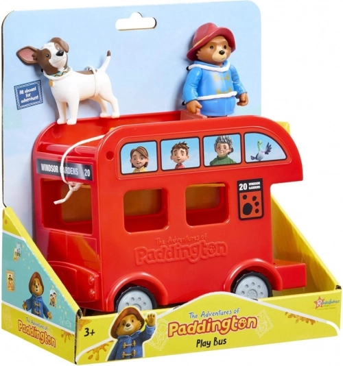Legesæt Paddington med rød bus